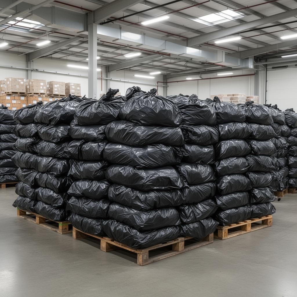 Heavy duty garbage bags