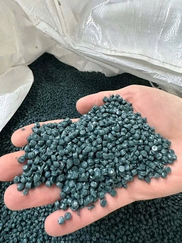 Reprocessed HDPE granules