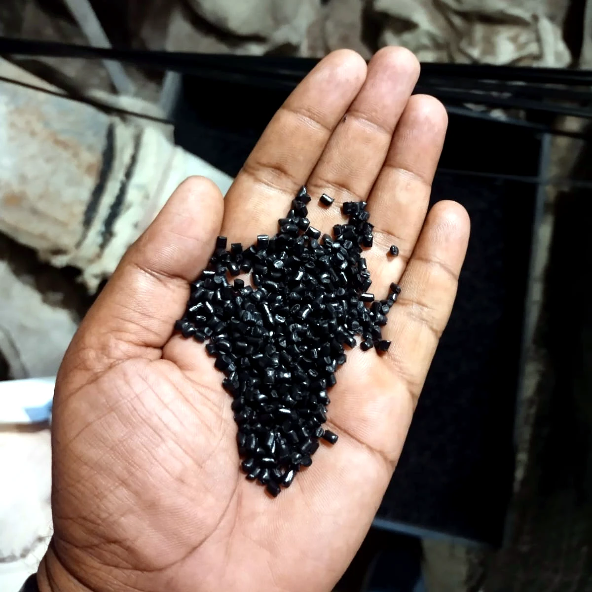 ReFORM rLDPE Black granules