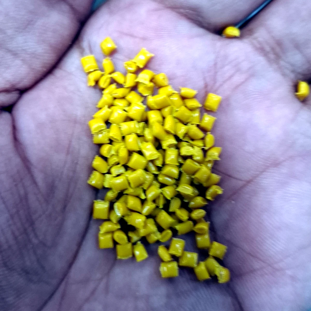 ReFORM rLDPE Yellow granules